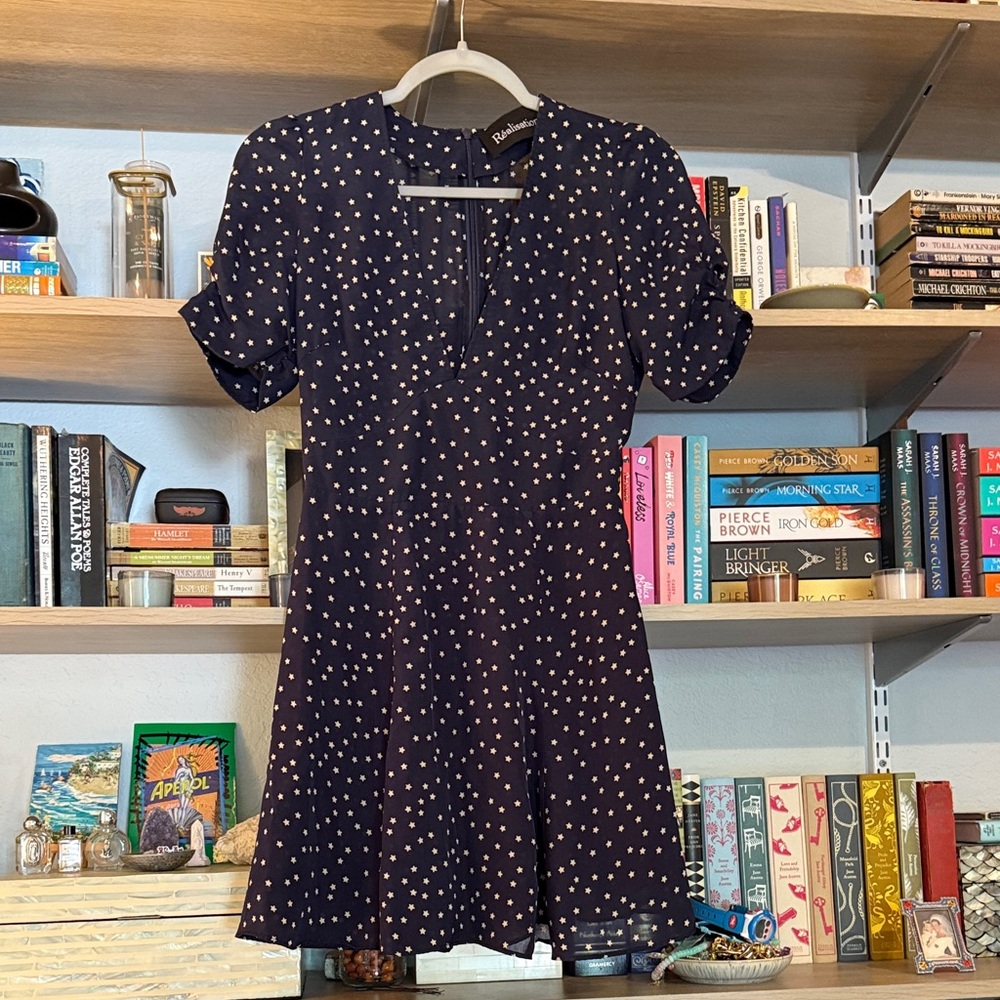 Realisation Par Navy Ozzie Mini Dress